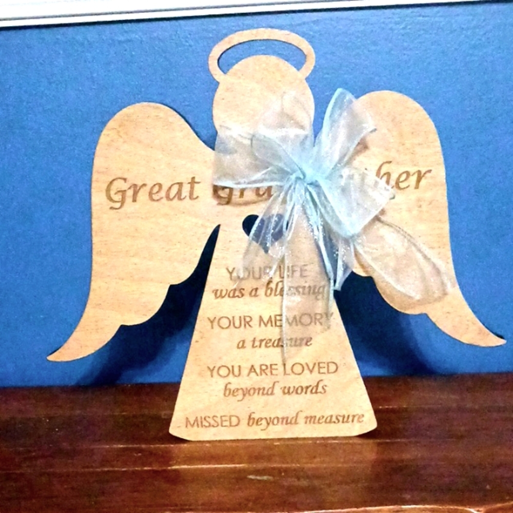 🏷3/$15 Wooden Angel Memorabilia
